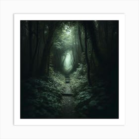 Dark Forest Art Print