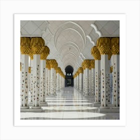 Sheikh Zayed Grand Mosque Art Print