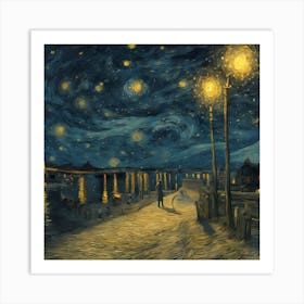 Starry Night Art Print