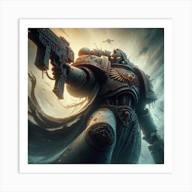 Warhammer 40k 21 Art Print