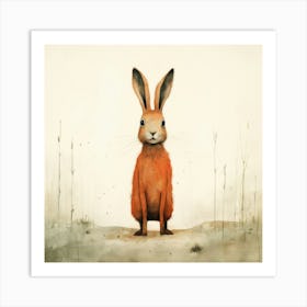 Cute Hare 2 Art Print