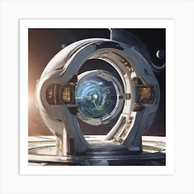 Space Station 10 Art Print