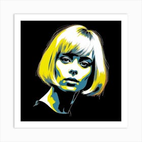 Museum Style Portrait Painting of an adult woman Art Print