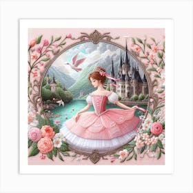 Ballerina 1 Art Print