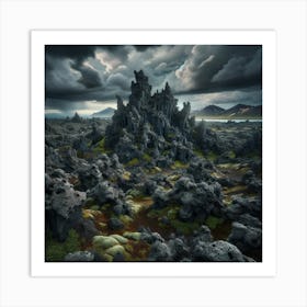 Iceland Landscape Art Print