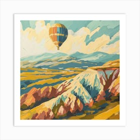 Hot Air Balloon 2 Art Print