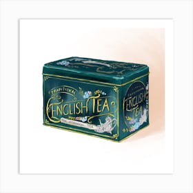 English Tea Tin Art Print