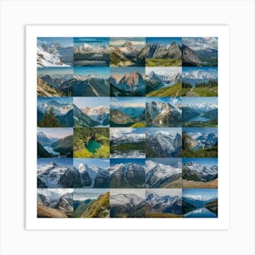 Alpine Landscapes Art Print