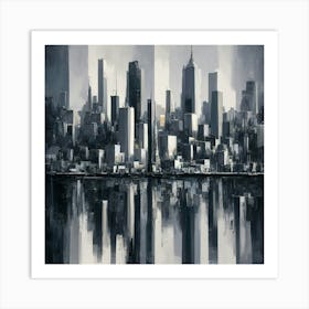 Cityscape 38 Art Print