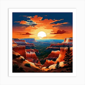 Bryce Canyon National Park Art Print