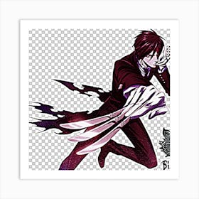 Image of anime artwork Art Print