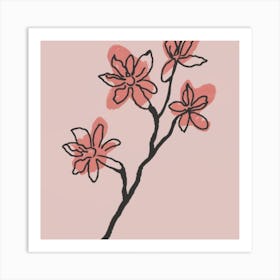 Cherry Blossoms Art Print