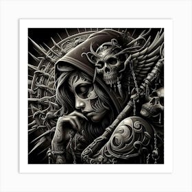 Day Of The Dead 2 Art Print