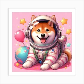 Shiba Inu 3 Art Print