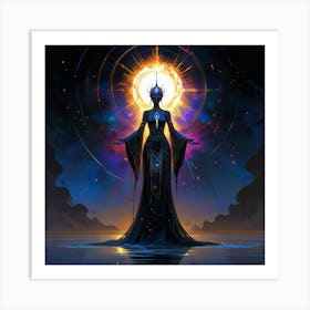 Ethereal Goddess 2 Art Print