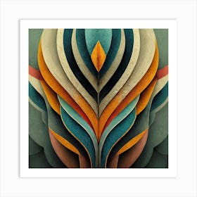 Iconic Medallion - Strange Plant Life Art Print