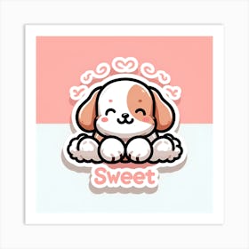 Sweet Puppy Art Print