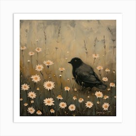 Bird Fairycore Painting 3 Art Print