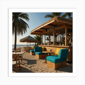 Beach Bar Art Print