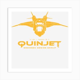 Quinjet Art Print