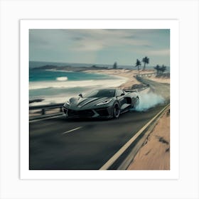 Corvette Z06 Art Print