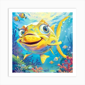 Mahi Mahi Fish Art Print