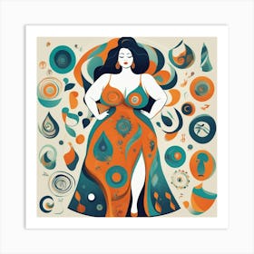 Creawoman Art Print