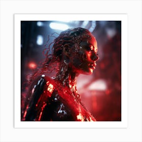 Cyborg Art Print