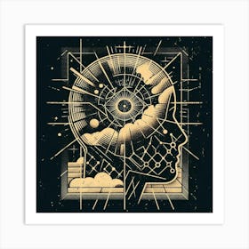 Psychedelic Vision Art Print