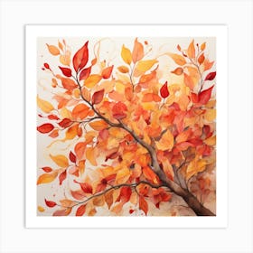 Autumn Tree 1 Art Print