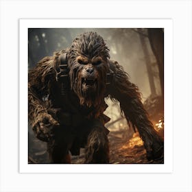 Star Wars Chewbacca Art Print