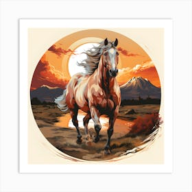 Steed S Symphony The Horse S Harmony Art Print