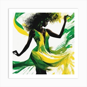 Brazilian Dancer 1 Art Print