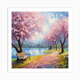 Cherry Blossoms 11 Art Print