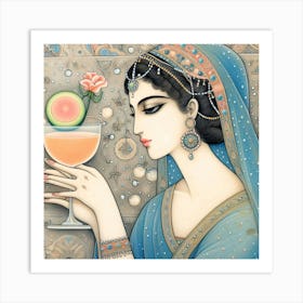 Exotic Beauty Artwork 59 Art Print