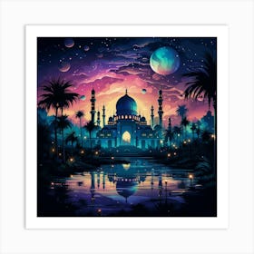 Islamic Mosque 8 Art Print