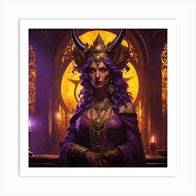 Elven Queen Art Print