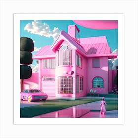 Barbie Dream House (299) Art Print