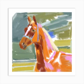 Thoroughbred Horse 03 Art Print