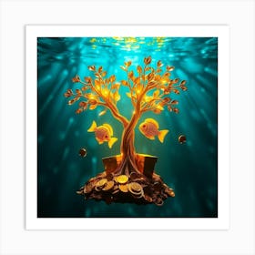 Tree Of Money Art Print