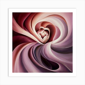 Heart Of Love Art Print