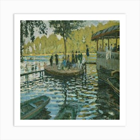 La Grenouillere Art Print