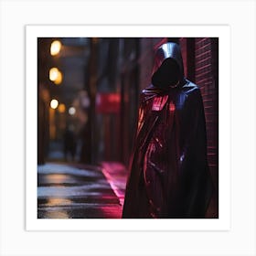 Cloak And Cape Art Print