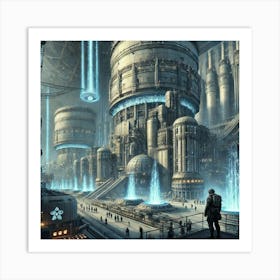 Iron Commonwealth Energy Extraction Facility Art Print