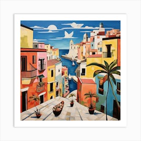 City On The Water Art Print