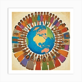 Children Of The World Art Print