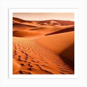 Sahara Desert Art Print