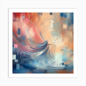 Abstract Painting 51 Art Print