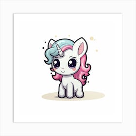 Cute Unicorn 106 Art Print