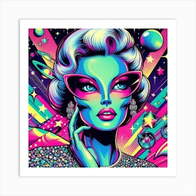 Glamorous Life Art Print